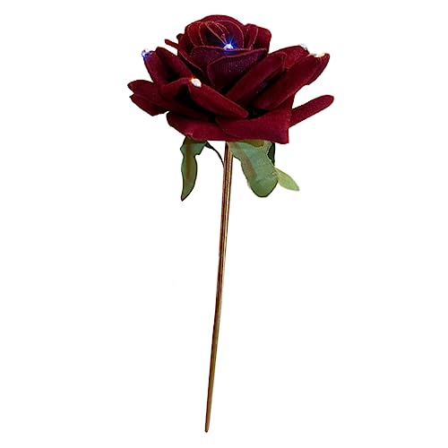 Accessoire Chignon Rouge pour Coiffure Élégante et Occasions