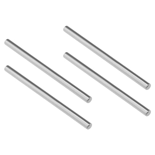 LT Easiyl 4Pcs Model Car Suspension Pins Hardened Steel Lower Inner Suspensions Pins Compatible with Tra-xxas 8941 Wheel Fixing Position 4x64mm