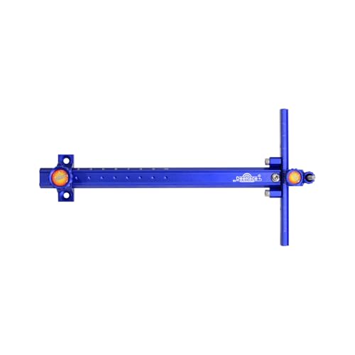 DeeRace Adjustable T-Shaped Archery Recurve Bow Sight 9 Inch Blue
