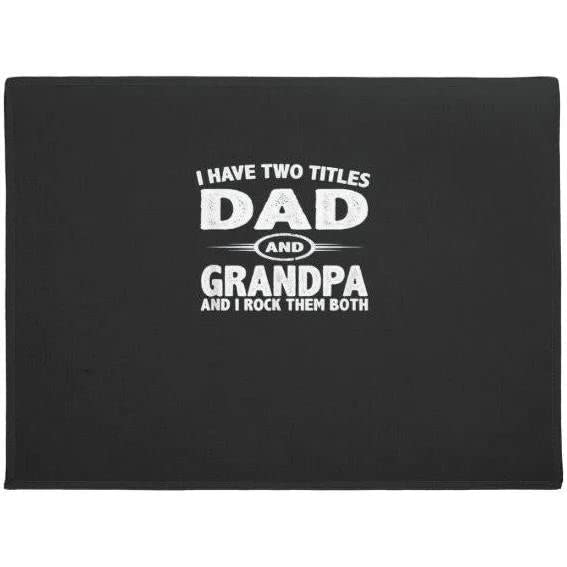 Paillasson Papa et Grand-père pour entrée et décoration chambre chaleureuse