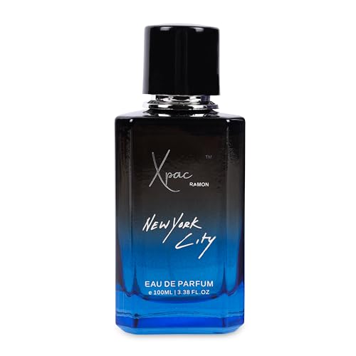Image of New york city 100 ml Luxury Eau de Parfum Long lasting with Citrus Lavender and Amber Notes|Party, Night and date Fragrance Pack of 2