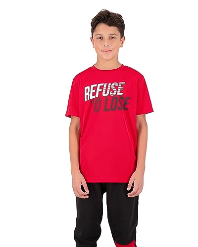Hind 3 Piece Boys Jogger Set and Tee Shirt - Fleece Hoodies Sweatpants and T-Shirts for Boys2