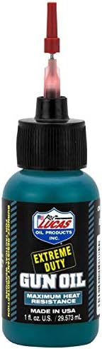 Lucas Oil 10875 Extreme Duty Gun Oil (1oz.), 1 Pack