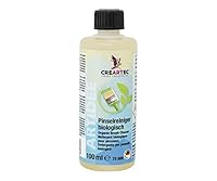 CREARTEC - Biologischer Pinsel-Reiniger - der geruchsneutrale, lösungsmittelfreie Pinselreiniger - 250 ml - Made in Germany