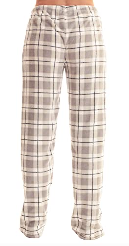 Image of Just Love Women's Plush Pajama Pants 6339-10018-GRY-1X