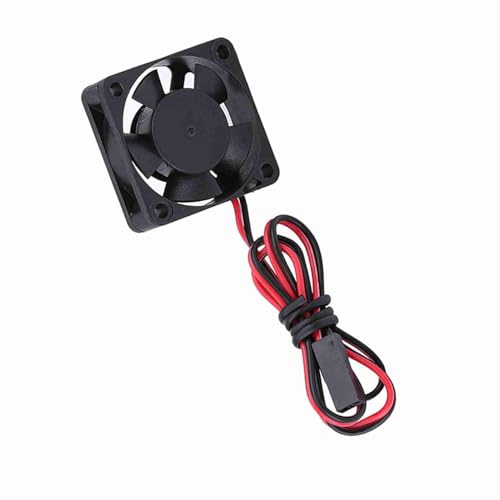 Engine Cooling Fan, RC Car Parts RC Motor Engine Cooling Fan DC Cooling Fan Black DC Fan Car Parts (25 * 25MM)