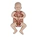 JTTM Poupée 20 Pouces renaissent réaliste du Nouveau-né Tissu Body bébé Reborn Unpainted Unfinished Doll DIY Blank Doll Kit
