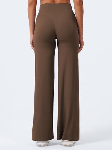 Image of YEOREO Workout Leggings Womens No Front Seam Straight Leggings 29 inch / 31.5 inch / 33 inch / 35 inch High Waist Buttery Eddiy Gym Yoga Pants