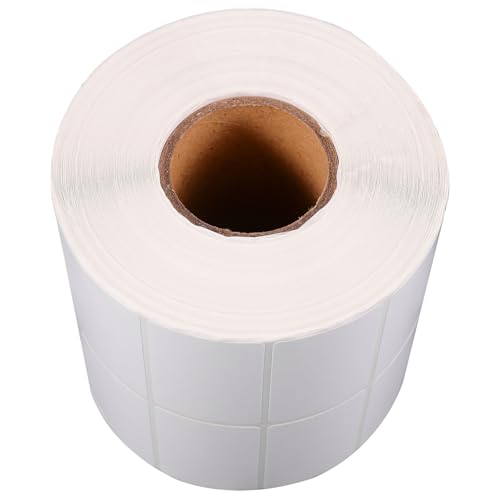 Étiquettes autocollantes imprimables anti-bavure en rouleau de papier adhésif pour colis