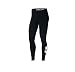 Nike Womens Leg-A-See Logo Legging Black/White AH2010-010 Size Medium