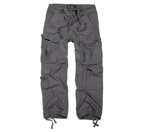 Brandit Herren Pure Vintage Pants Hose, Charocal Grey, S