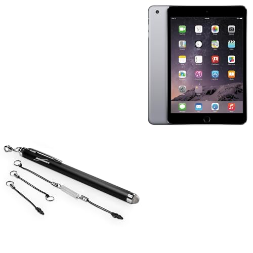 BoxWave Stylus Pen Compatible with iPad (1st Gen 2010) - EverTouch Capacitive Stylus, Fiber Tip Capacitive Stylus Pen - Jet Black
