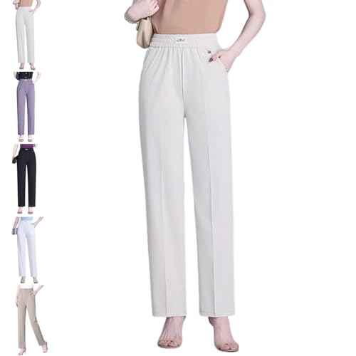 Pulisa Heracomfy Womens Pants, Linebalm Pants, Linebalm Glamorease - Perfect Drape High Rise Pull-On Stretch Pant for Seniors