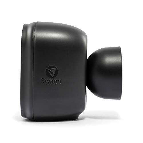 Swann 2 Pack Wire-Free 1080P Full Hd Indoor & Outdoor Waterproof Recharcheable Security Camera With Night Vision, 2-Way Talk, Heat, Motion & Person Detection, Free Cloud & Local Recording. #TOP3