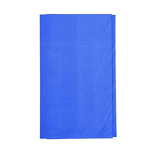 Gift Expressions 6 Ct Premuim 54X108 Inch Rectangle Plastic Tablecloth Waterproof Disposable Party Event Decoration Heavy Duty Table Cover(Royal Blue) #TOP2