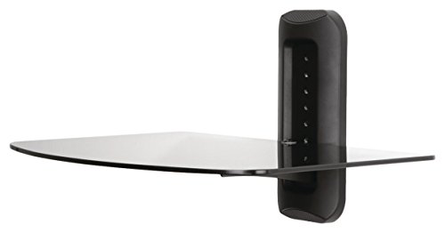 OmniMount OWS22 Single Shelf AV Wall Mount, Store Small Audio and Video Components Weighing Up to 22 lbs Beneath Your Wall Mounted TV, 16-42 Inches - Thumbnail 5