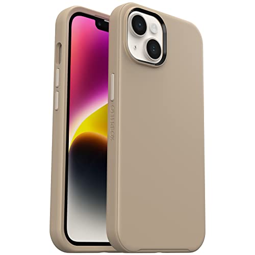 Coque iPhone 14 OtterBox marron bords surélevés protection écran