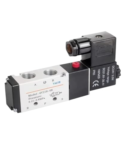 Vanne électromagnétique 4V210-08 contre les fuites d'air comprimé - 2