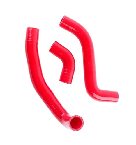 Tubo di raffreddamento per radiatore Scion per XA XB 1NZ-FE 2NZ-FE 2006 2007 2004 2005 Tubo flessibile in silicone per radiatore auto serbatoio acqua tubo radiatore (rosso)