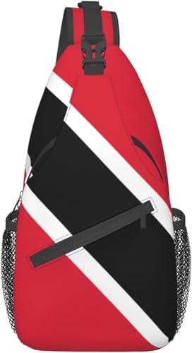 Mochila bandolera unisex estilo Trinidad y Tobago miniatura 1