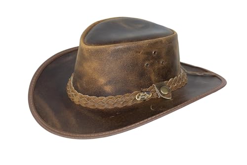 Chapeau de cowboy Black Jungle BALAT cuir résistant aux intempéries