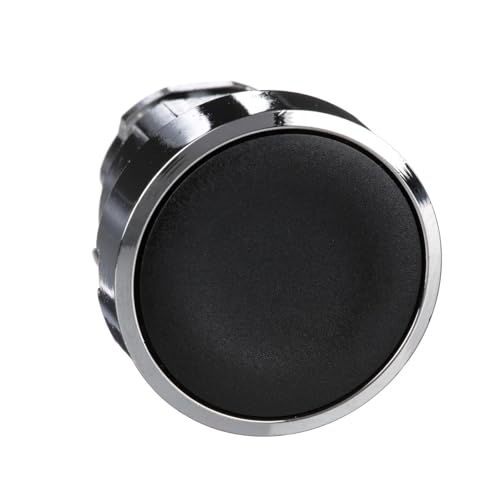 Tête de bouton-poussoir ZB4BA2 pour commande d'armoire électrique métal Ø22
