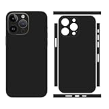 Skin Sticker Compatible with iPhone 14, 15, 16, 16 Plus, 16 Pro, 16 Pro Max, Protector Film Vinyl Decal Black Cover for Phone Back Camera Side (for 15 Pro Max)