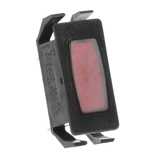 Exact FIT for MAGIKITCH'N P5045040 Signal Light 1/2" X 1-1/8" RED 28V - Replacement Part by MAVRIK