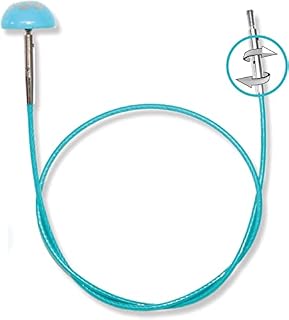 KnitPro - KnitPro Swivel 360° Wymienny kabel do igły 80cm - 3 sztuki