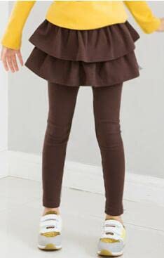 Little Girls Leggings Pants Kids Footless Tights Skirt Cake Elastic Culottes2