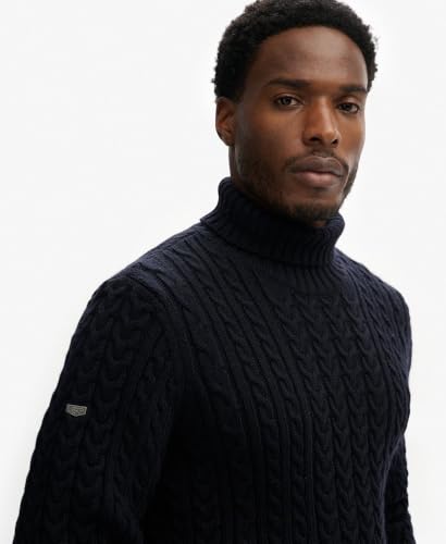 Sweater Superdry Jacob en maille chaude pour vos sorties décontractées