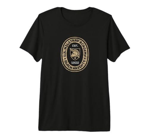 Army West Point Black Knights Retro Crest Seal Premium Tri-Blend T-Shirt