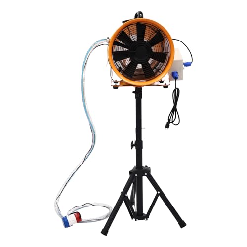 Máquina portátil de espuma para fiestas de 520 W, cañón de espuma con trípode ajustable (60,5-94,5 cm), salida de aire de 65 m3/min, ventilador de 30 cm y alcance de pulverización de 5-6 m para niños y reuniones. miniatura 6