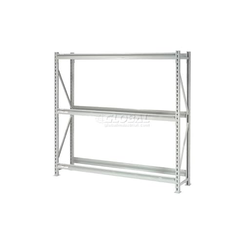 Global Industrial Heavy Duty Tire Rack 3 Tier Starter, Steel, Gray, 60