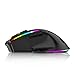 Tianao Souris de Jeu Rechargeable | Souris de Jeu sans Fil à capteur élevé avec Batterie 600 mAh,Souris Durable avec Repose-Pouce Ergonomique pour Jeux PC Portables