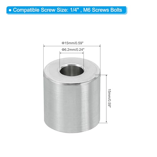 PATIKIL M6 Aluminum Spacers - Image 2
