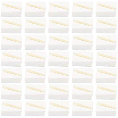 70 Pcs Make Up Wedges Nail Art Sponges Cosmetic Wedges Foundation Beauty Tool (Triangle Shape) Cover