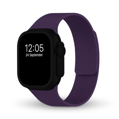 Image of GRIPP Pebble New Edition Premium Silicone Magnetic Watch Strap for 44mm /45mm /46mm /49mm, Watch Series 11 /10 /9 /8 /7 /6 /5 /4, SE 3 /2 /1, Ultra 3 /2 /1, Lightweight, Adjustable (Watch Not Included)