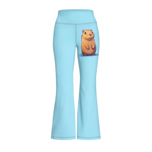 Kids Long Yoga Pants Casual High Waisted Flared Leggings Lightweight Skinny Bootcut Sweatpants for Girls 5-14Y