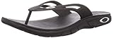 Oakley Men's Ellipse FLIP Flop, Jet Black, 7