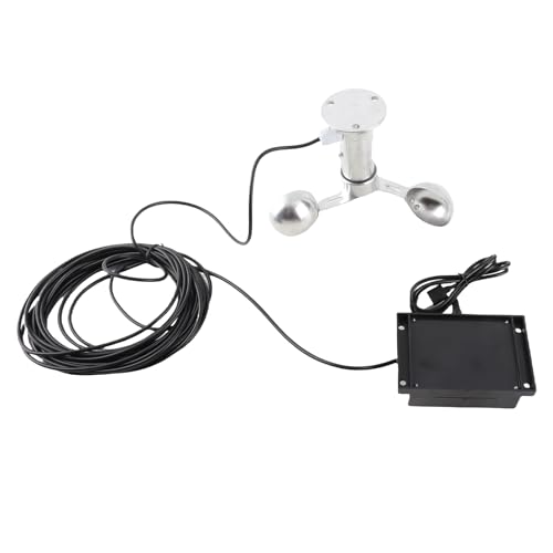 Anemometro per Gru a Torre, Allarme, Stazione Meteorologica, Tazza di, Misuratore di Tazza, Lega di, 220 V, per Misuratore di velocità, Misuratori di velocità del