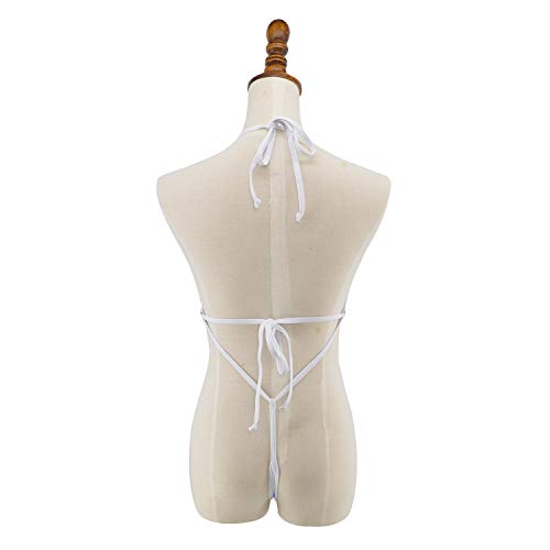 SHERRYLO Sheer One Piece Swimsuit See Through G String Monokini Bikini High Cut Sheer When Wet Swimsuits Mesh Bathing Suit