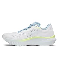 Saucony Women's Kinvara 15 Sneaker, White/Icemelt, US 8