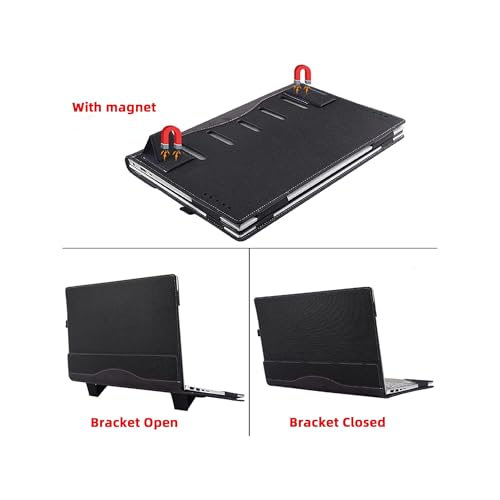 Funda para Laptop Lenovo ThinkPad X13 Gen 6 PU Cuero Gris Oscuro miniatura 7