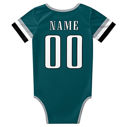Baby Clothes Unisex Baby Short Sleeve Bodysuits Custom Name Number for Boy Girl Personalized Gift3