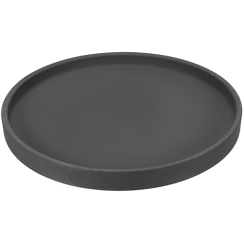 PATIKIL 8.9 Inch Round Ceramic Plant Saucer Cover