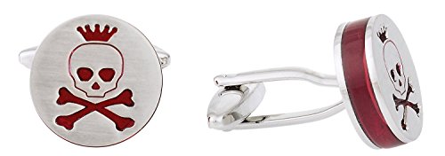 Gemelos Cuff-Daddy Calavera y Tibias con Caja miniatura 2