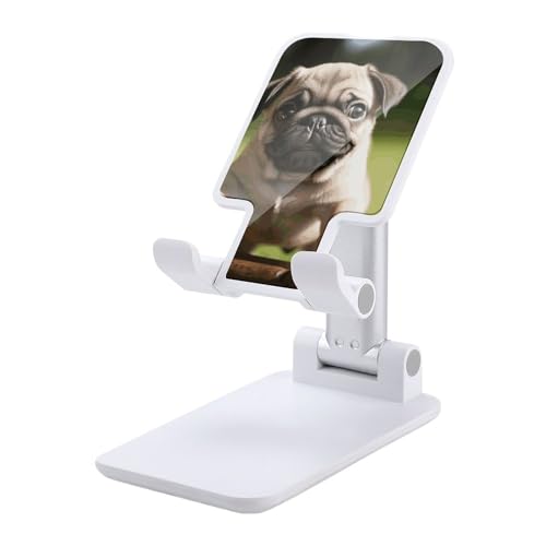 Support de téléphone réglable pliable de bureau pour visioconférence et recettes de cuisine