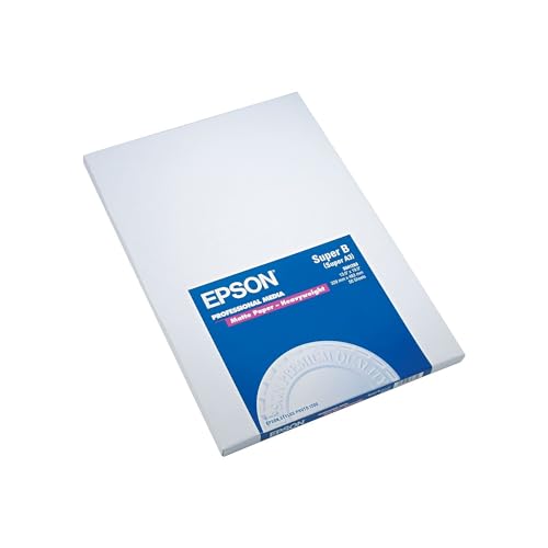Epson Premium Presentation Paper Matte (13x19 Inches, 50 Sheets) (S041263), White, Super B Size - image 2