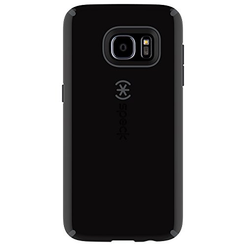Speck Products Samsung Galaxy S7 Case, CandyShell Case (Black/Slate Grey), Military-Grade Protective Case